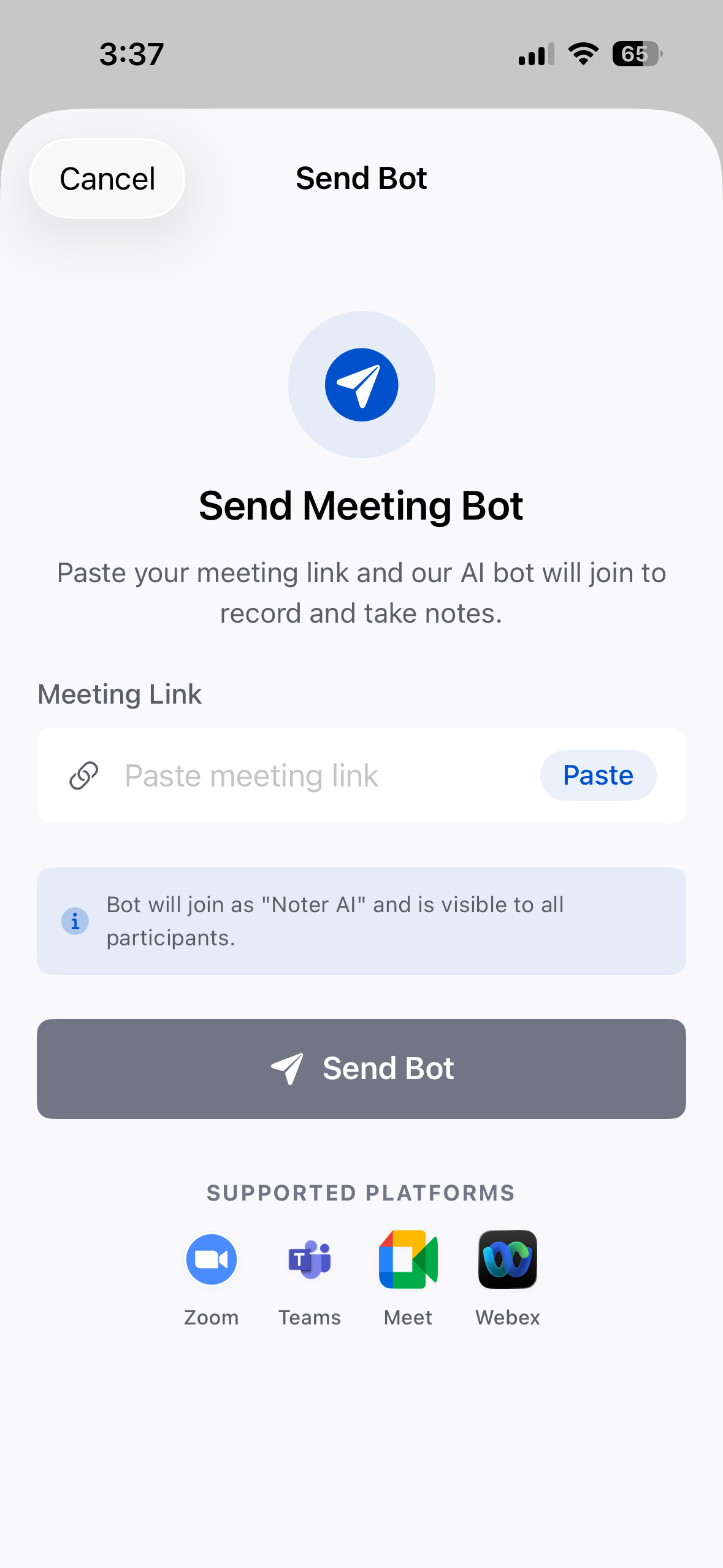 Noter AI screenshot 3 of 3