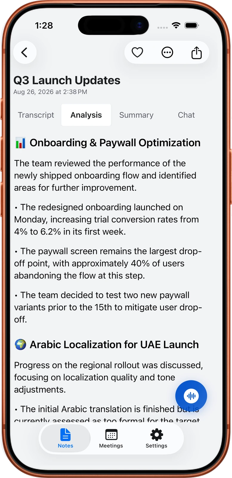 Noter AI screenshot 2 of 3