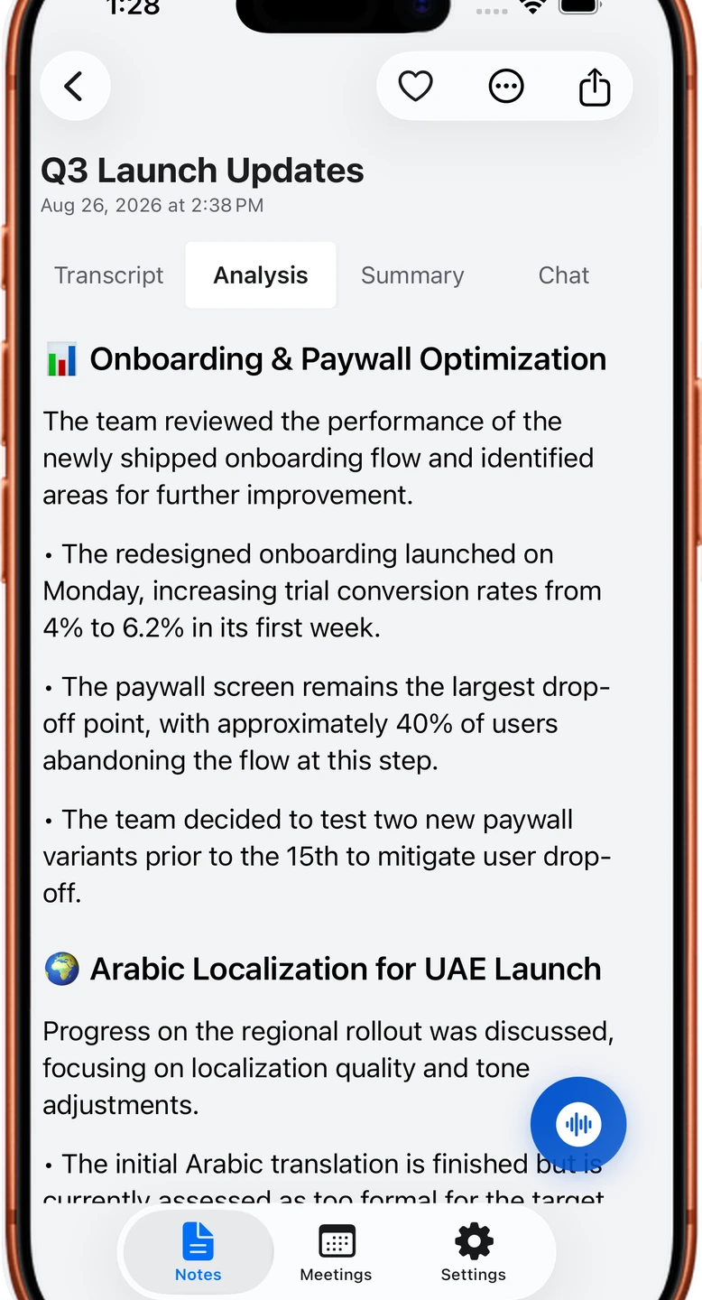 Noter AI screenshot 2 of 3