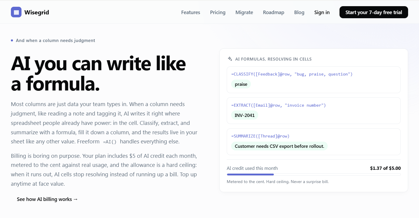 Wisegrid screenshot 4 of 4